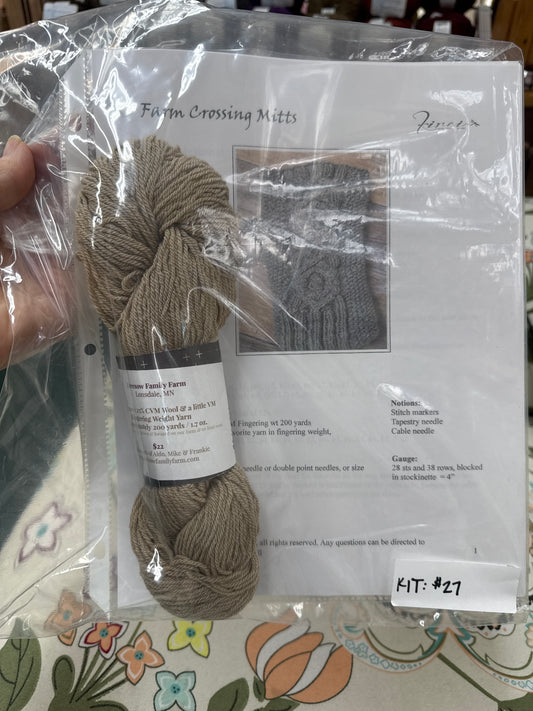 Farm crossings mitts kit