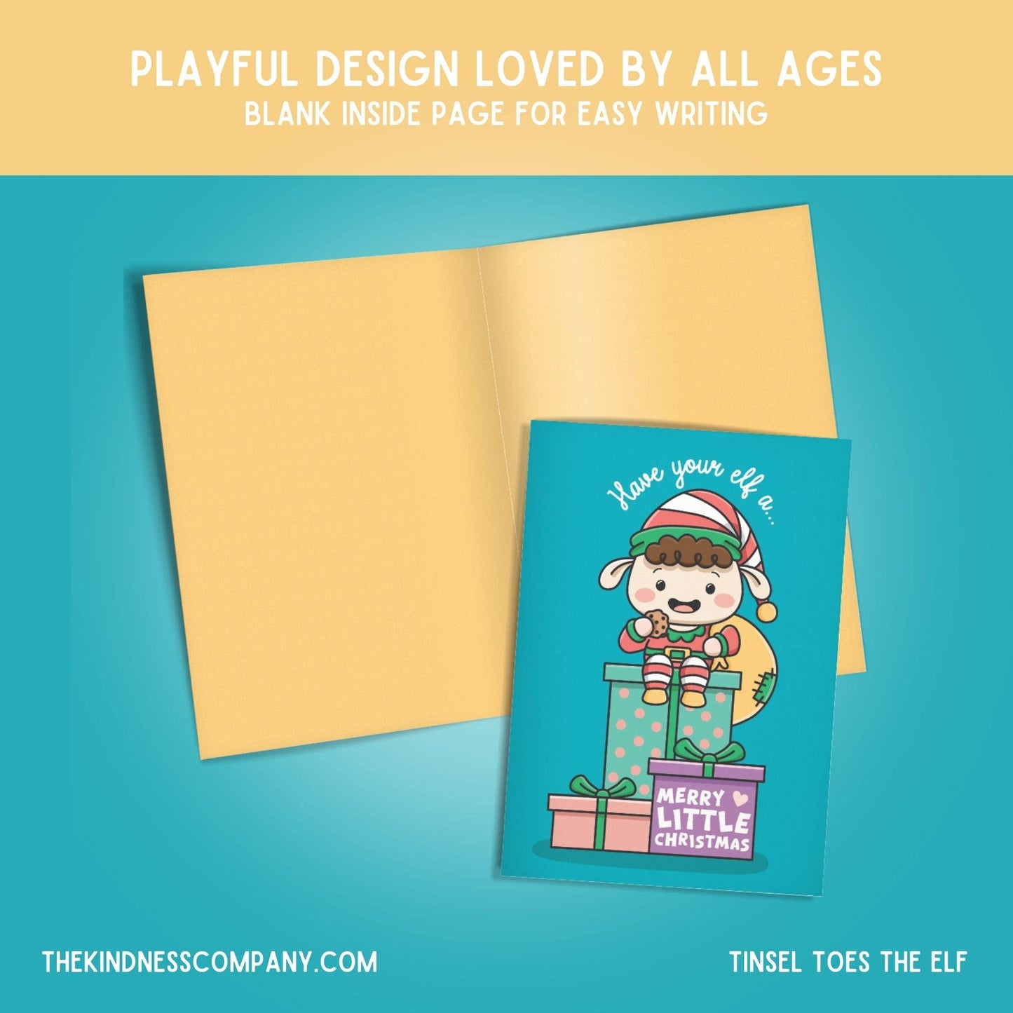 Christmas Card & Elf Crochet Pattern