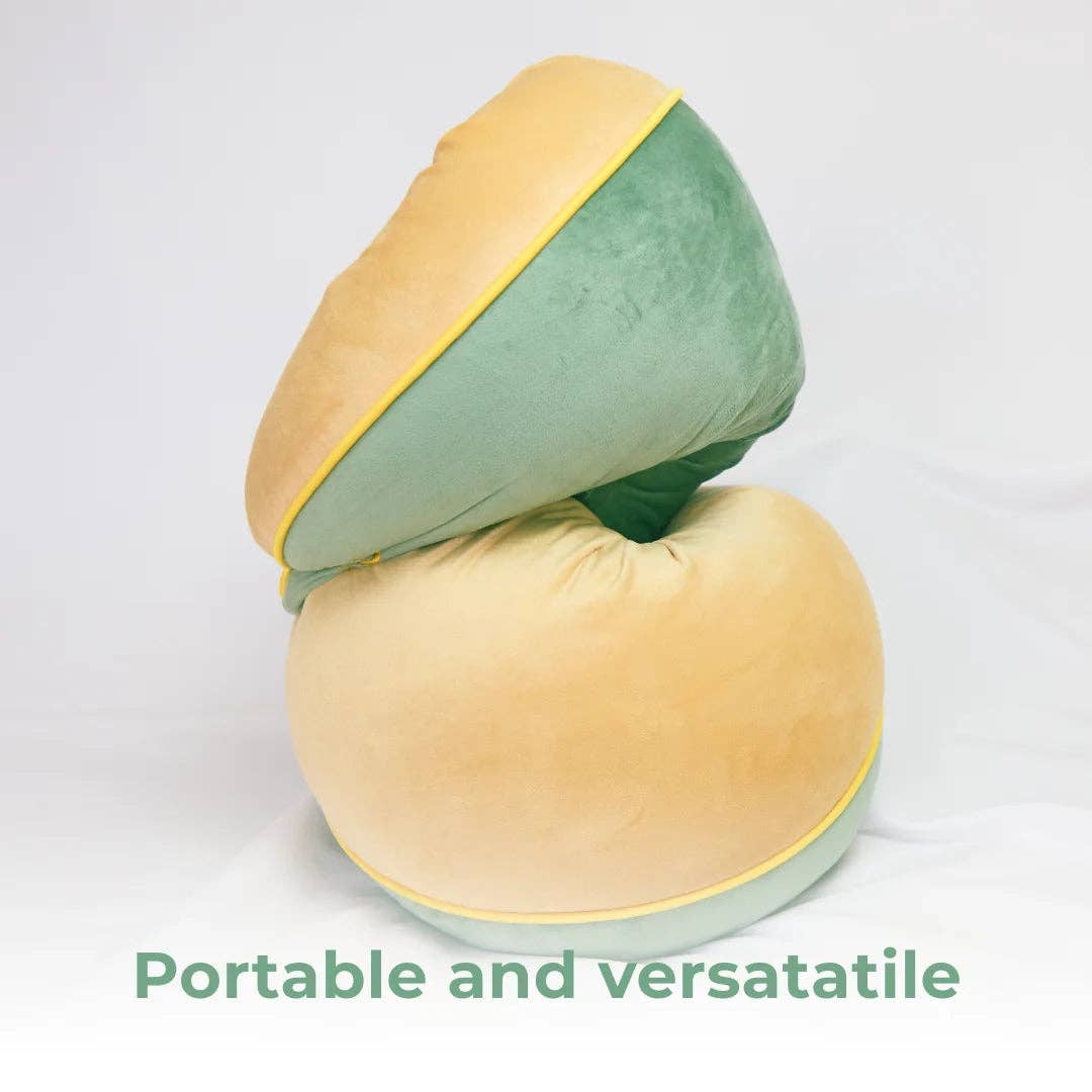 Crafteaze Velvet Sage/Yellow Maker's Pillow