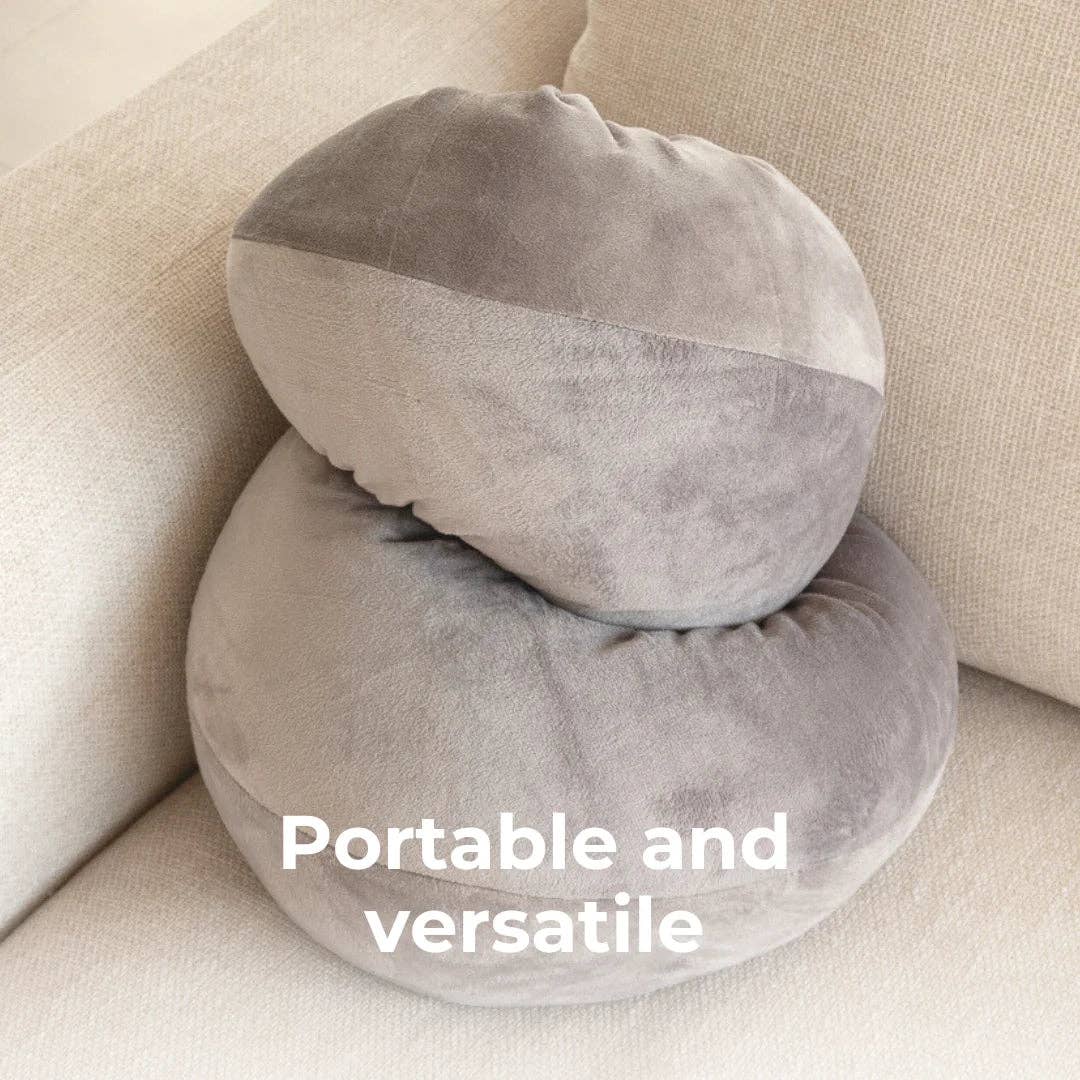 Crafteaze Standard Pillow - Grey