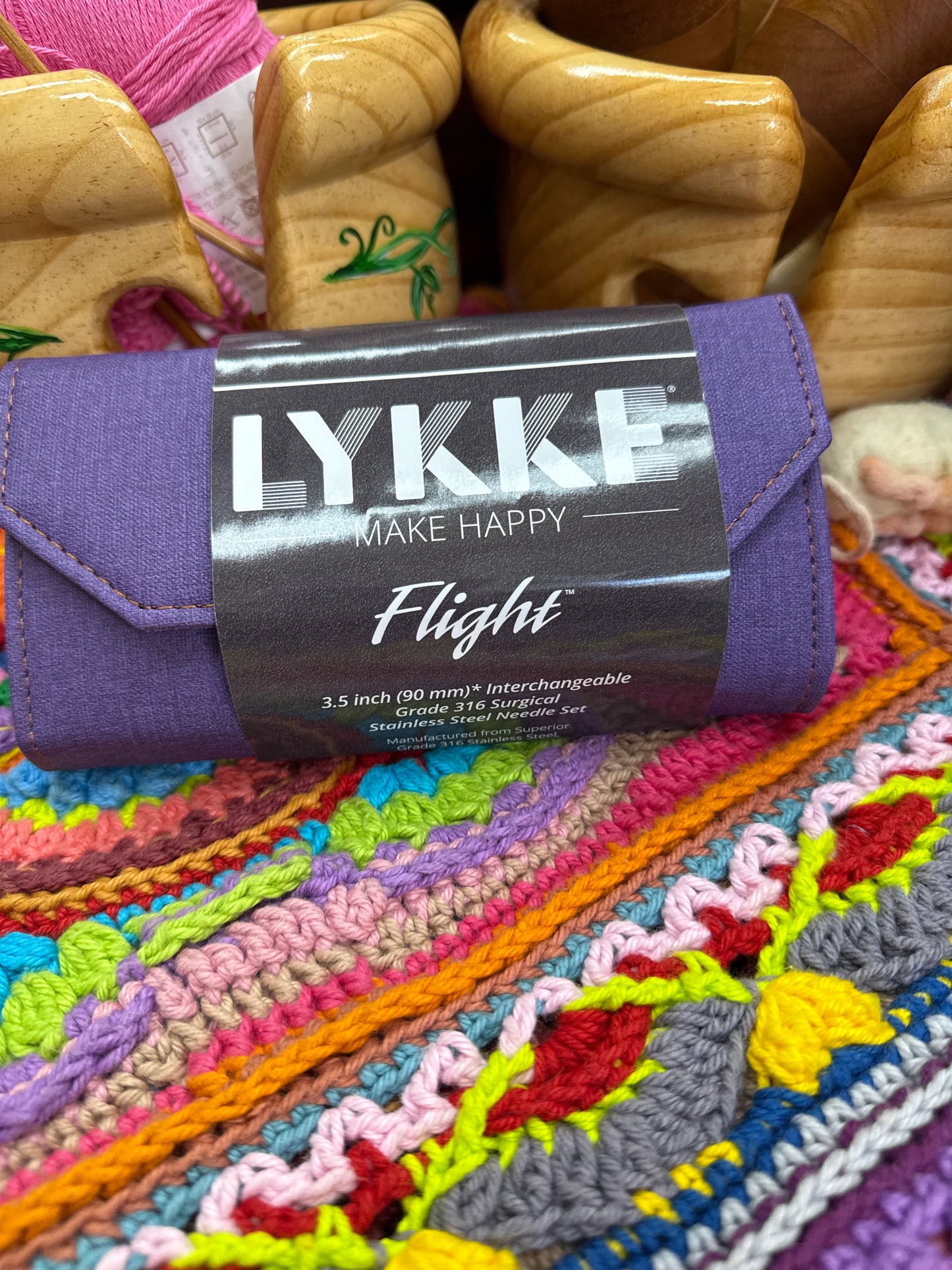 Lykke Flight 3.5inch (90mm) Interchangable Grade 316 Surgical Stainless Steel Needle Set