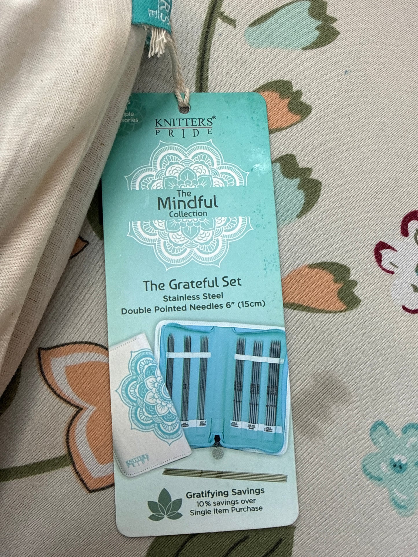 Set of double point needles