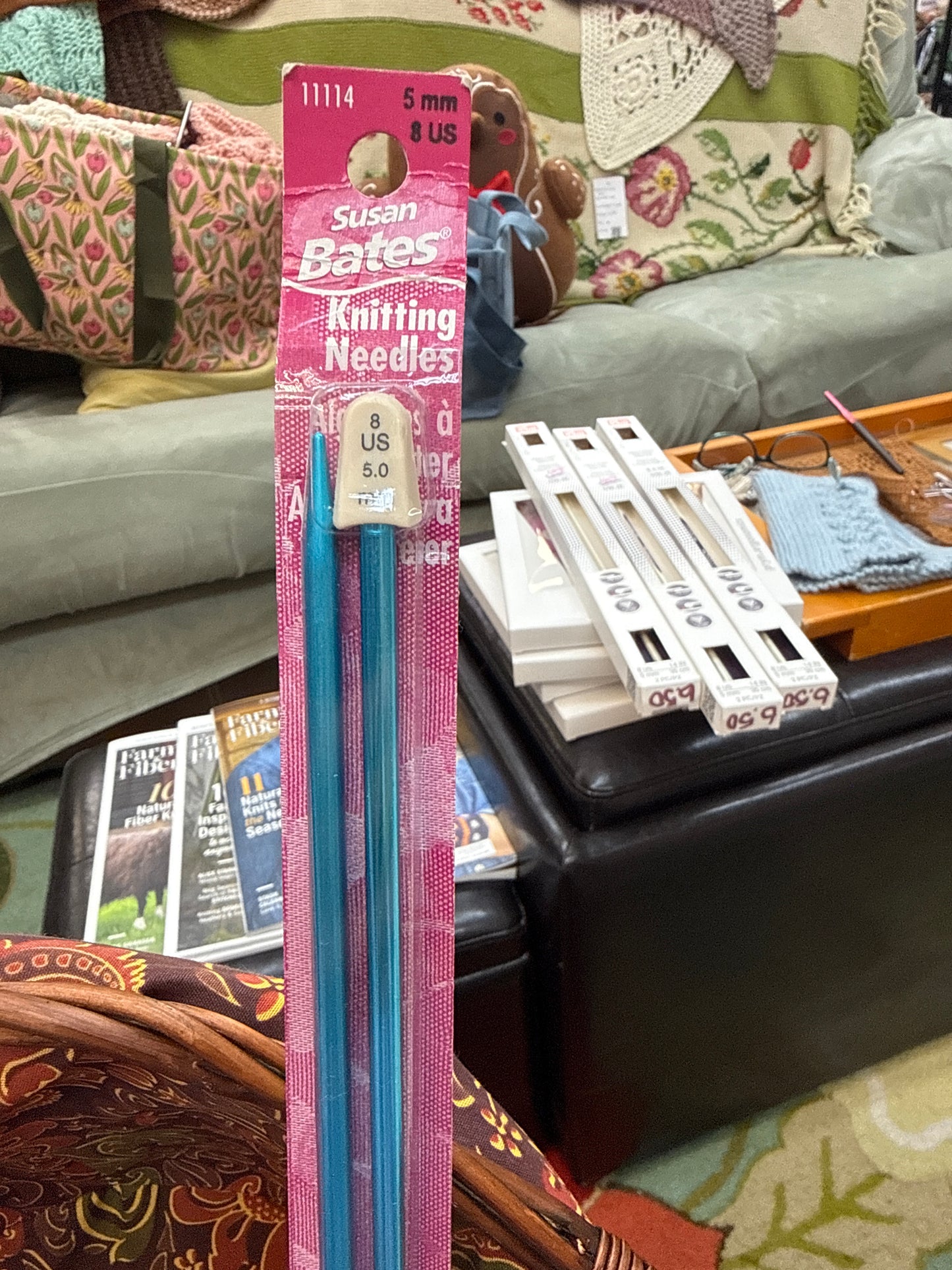 Susan Bates single point 14” Knitting needles