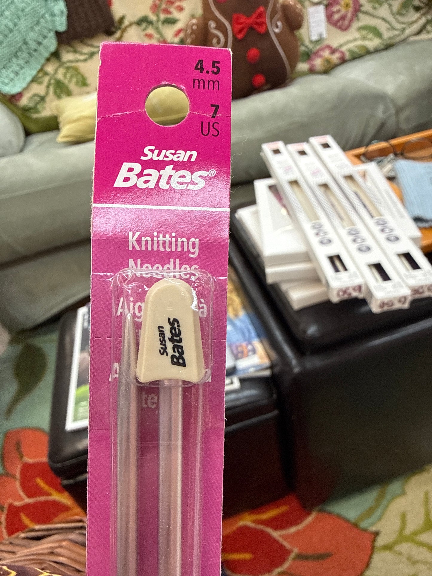 Susan Bates single point 14” Knitting needles