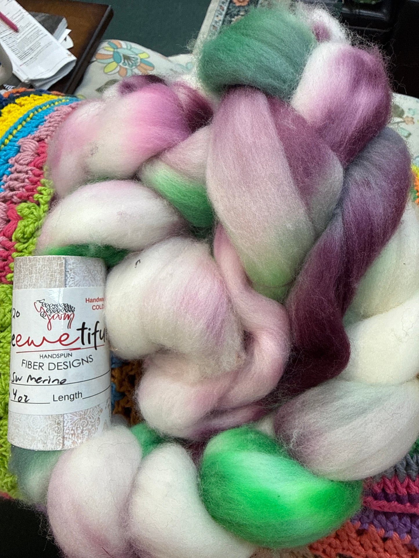 Be “ewe” tiful Fiber Designs Hand Spun Yarn & Gifts