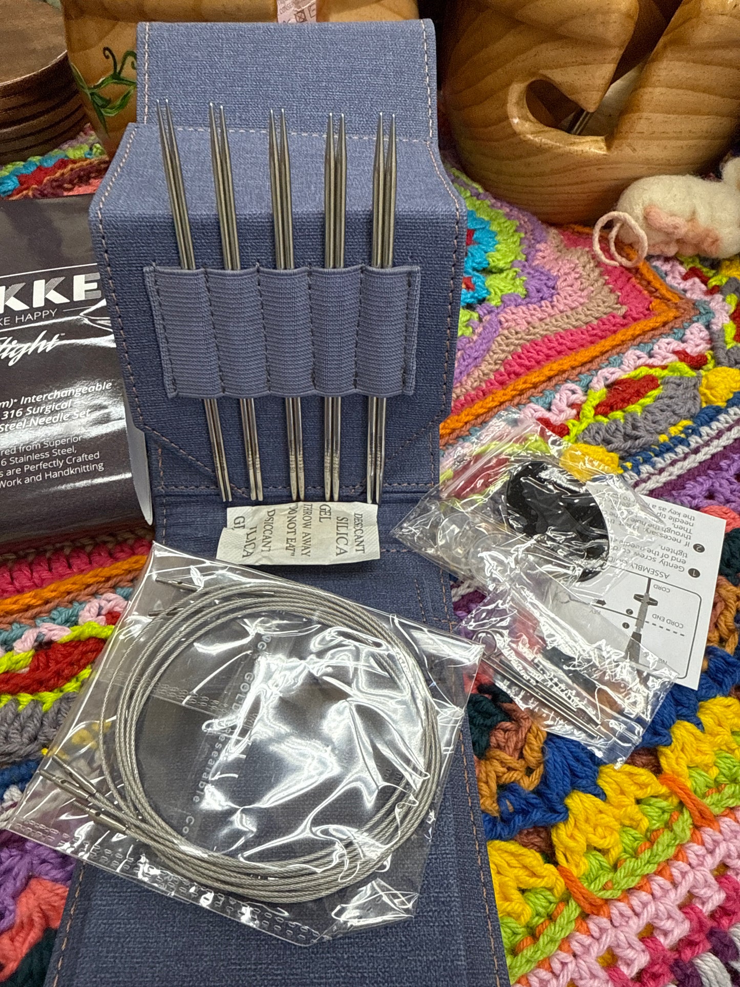 Lykke Flight 5inch (127mm) Interchangable Grade 316 Surgical Stainless Steel Needle Set