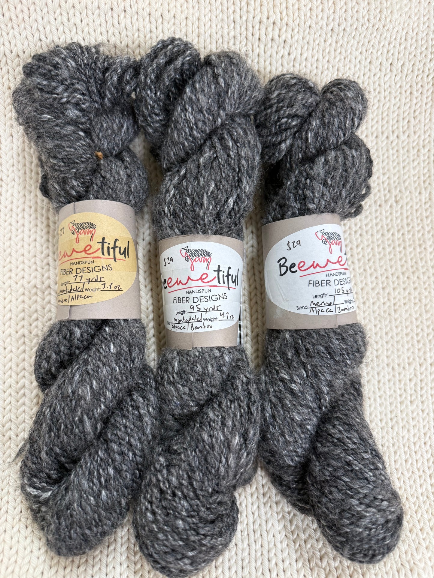 Be “ewe” tiful Fiber Designs Hand Spun Yarn & Gifts