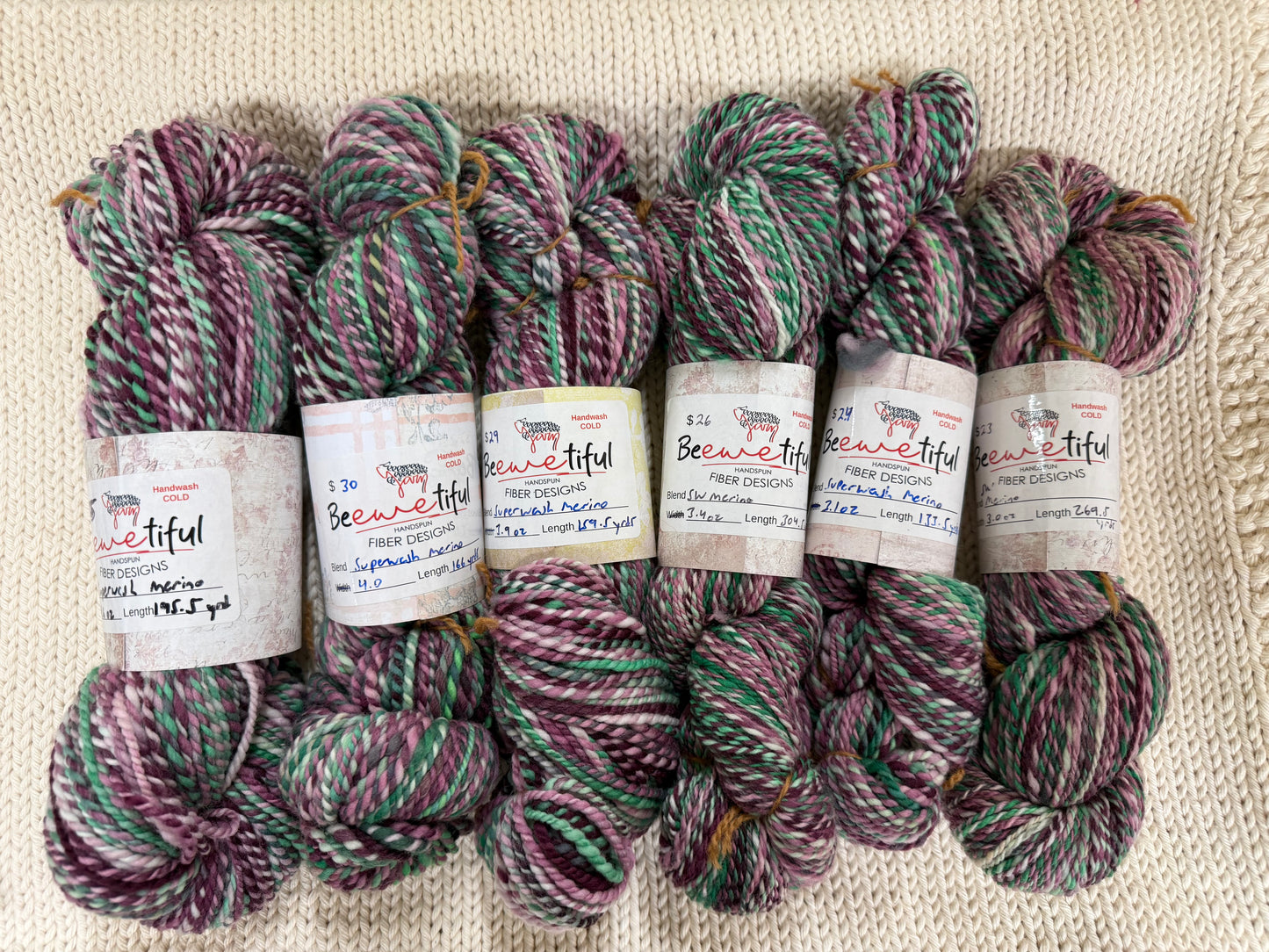 Be “ewe” tiful Fiber Designs Hand Spun Yarn & Gifts