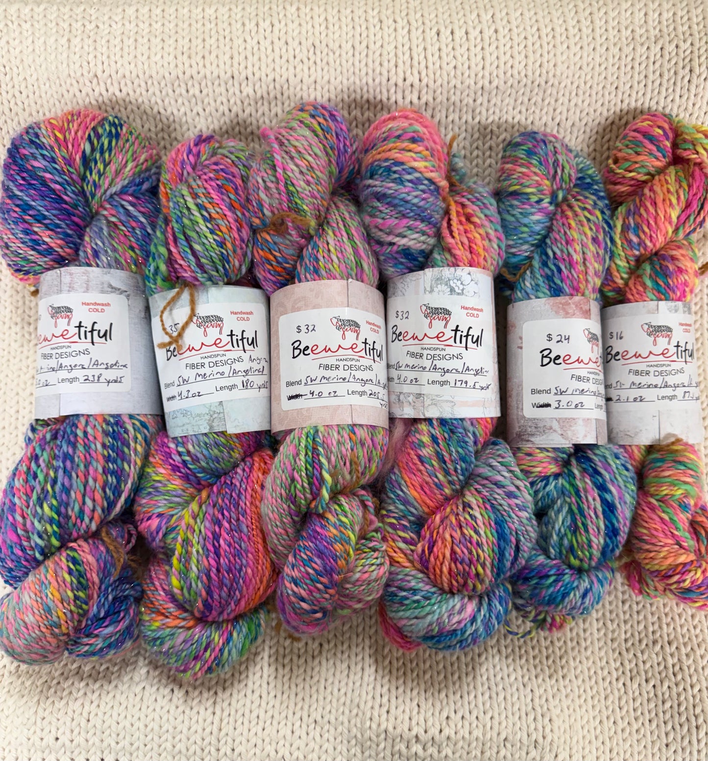 Be “ewe” tiful Fiber Designs Hand Spun Yarn & Gifts