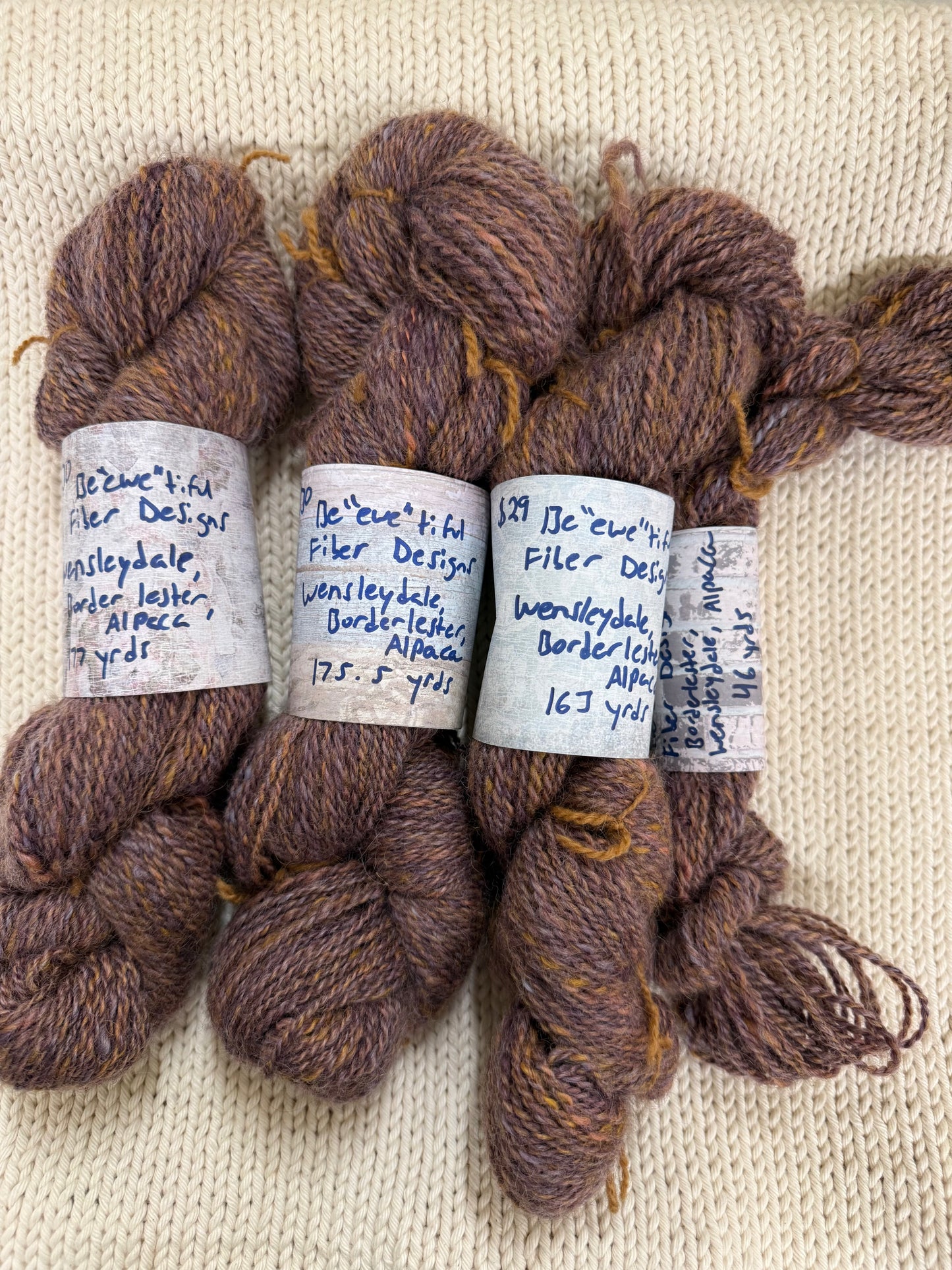 Be “ewe” tiful Fiber Designs Hand Spun Yarn & Gifts