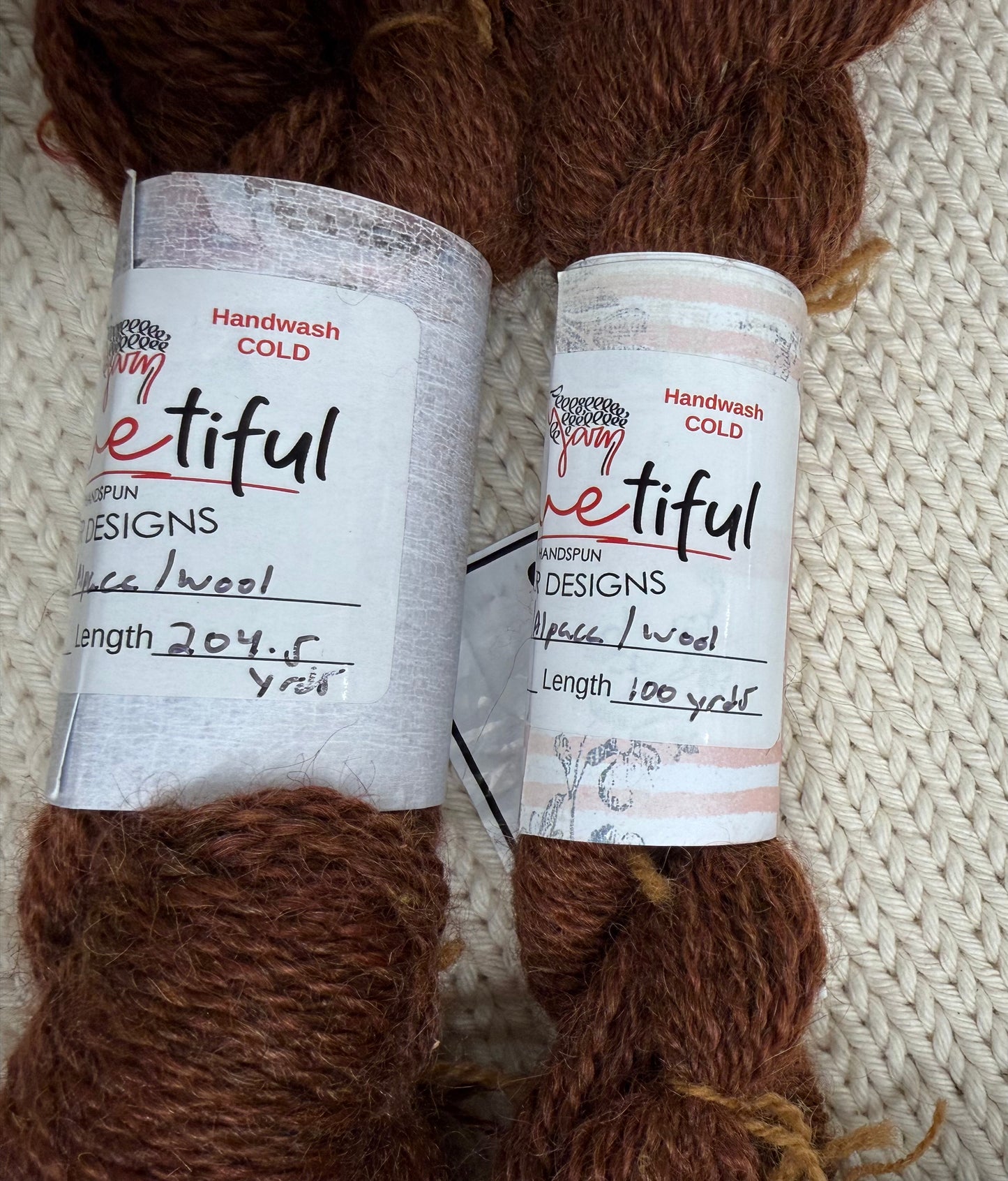Be “ewe” tiful Fiber Designs Hand Spun Yarn & Gifts
