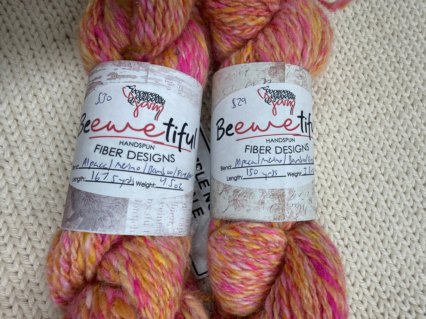 Be “ewe” tiful Fiber Designs Hand Spun Yarn & Gifts