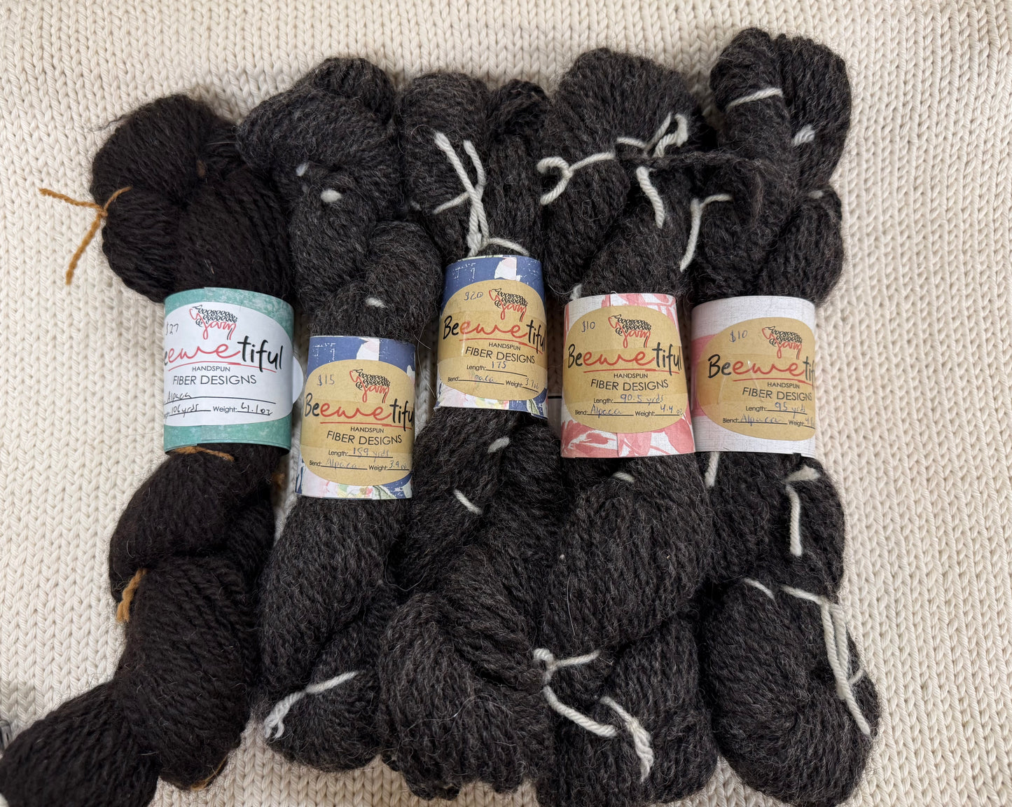 Be “ewe” tiful Fiber Designs Hand Spun Yarn & Gifts
