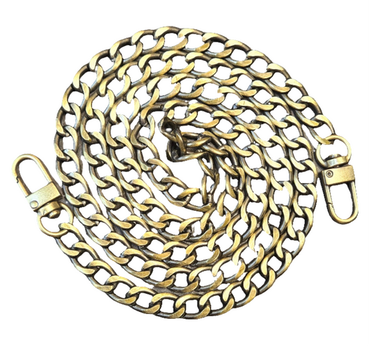 Crossbody Chain Bag Strap With Swivel Clasps
