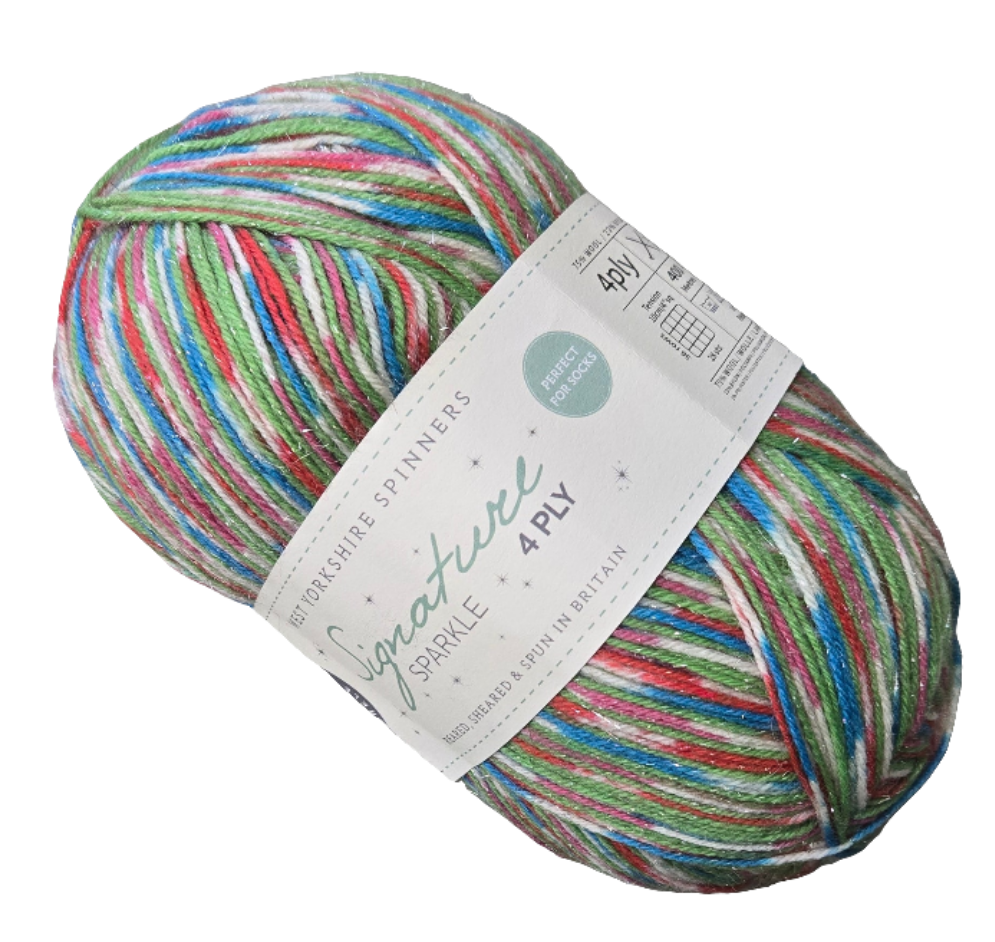 West Yorkshire Spinners Signature 4Ply Sparkle