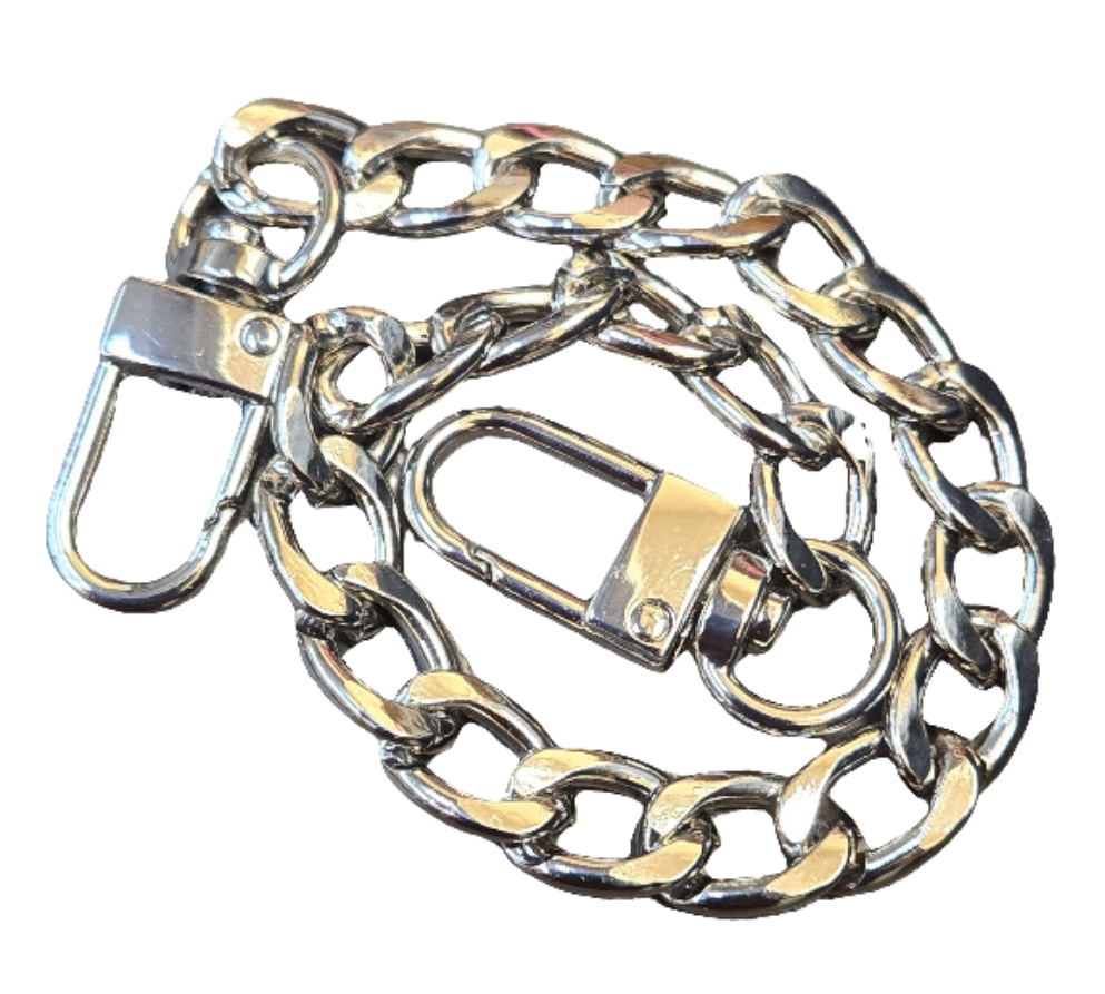 Handbag Chain Strap With Swivel Clasps