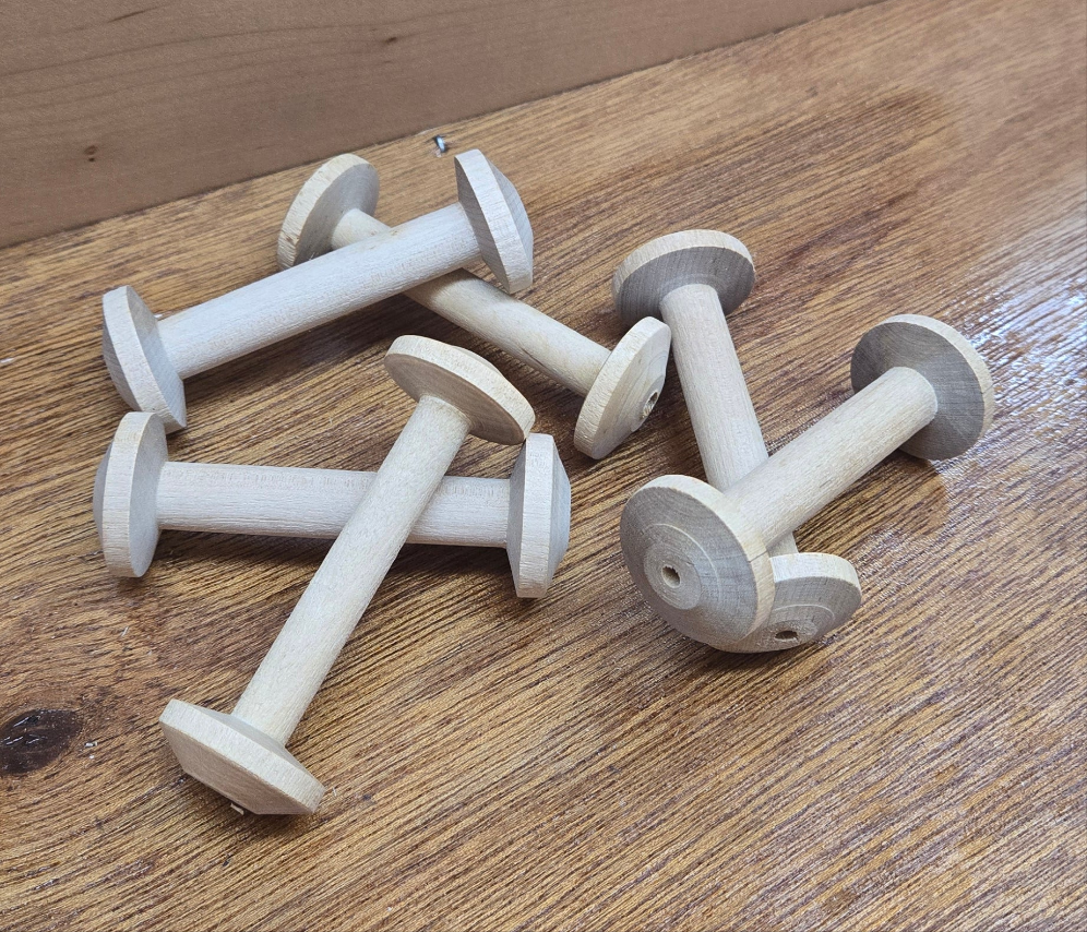 Wooden Bobbins for Boat Shuttle