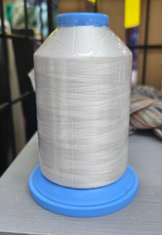 Ultra Bright White 100% Polyester Thread