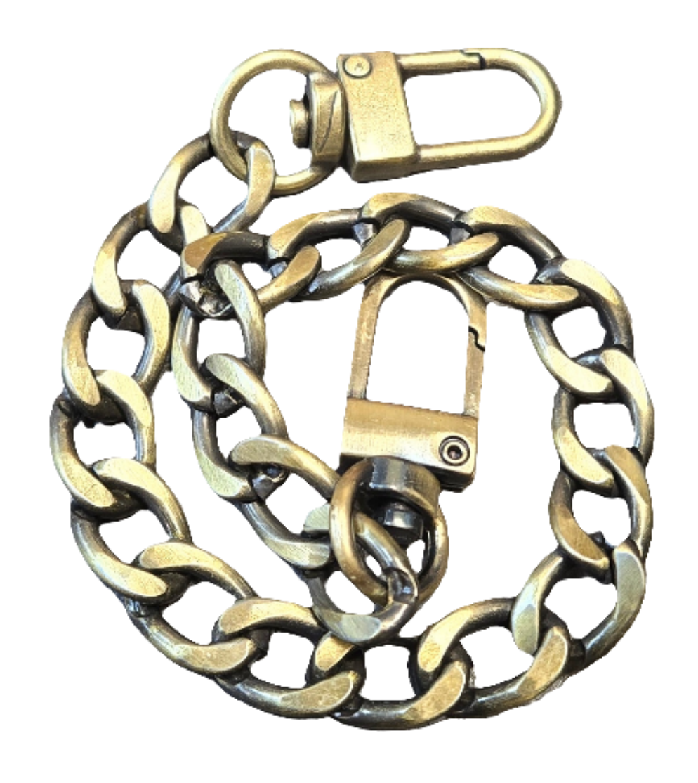 Handbag Chain Strap With Swivel Clasps