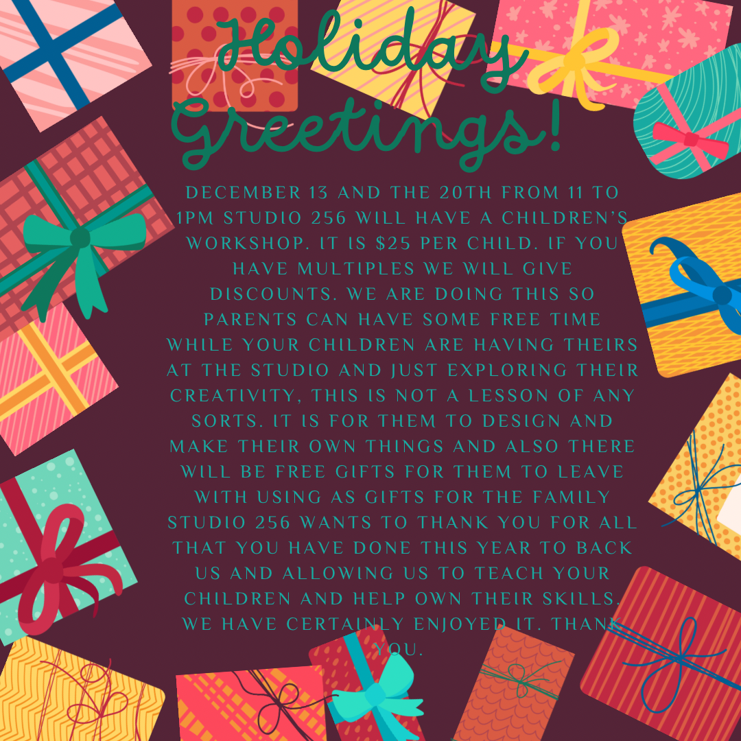 Holiday hang out & craft