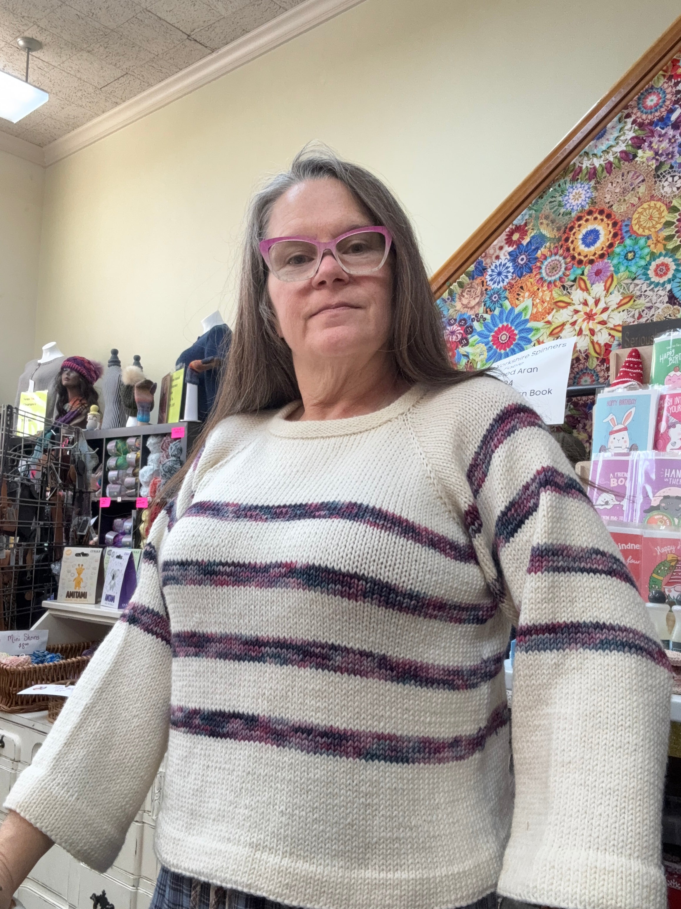 ★美品★PW CIRCULUS　カラーブロッキング プルオーバー 　サイズ　0 Circulo Bossa Nova – Studio 256 The Yarn Shop