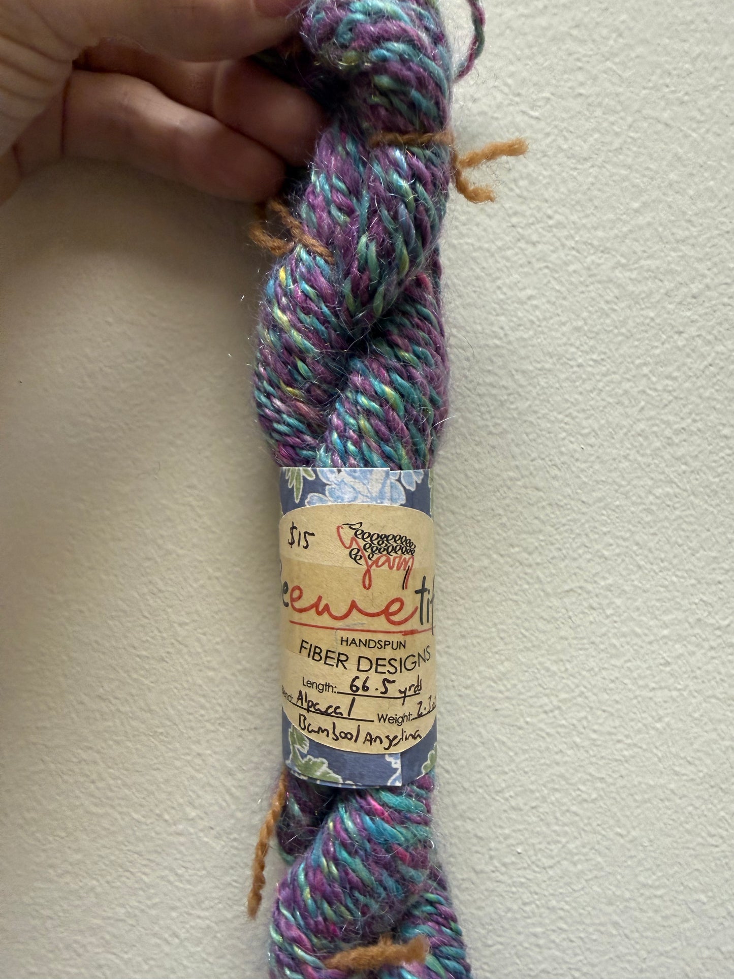 Be “ewe” tiful Fiber Designs Hand Spun Yarn & Gifts