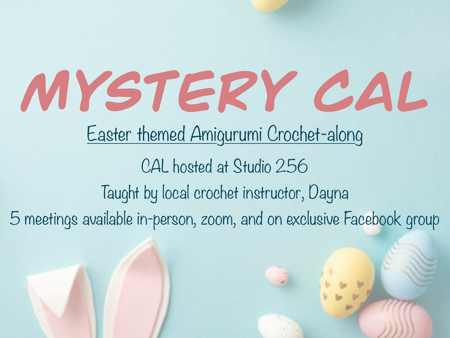 Easter Themed Amigurumi Mystery Crochet Along