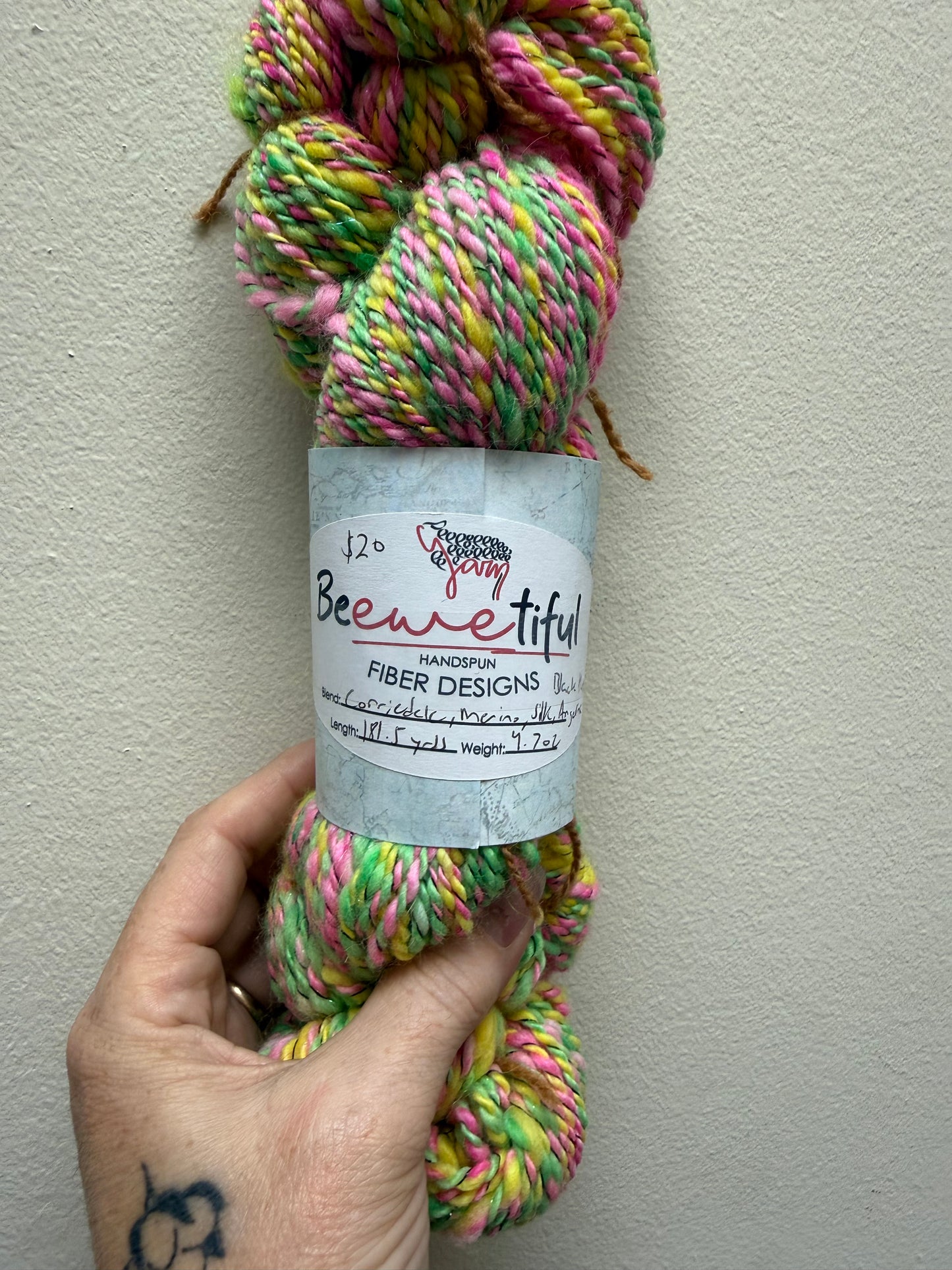Be “ewe” tiful Fiber Designs Hand Spun Yarn & Gifts