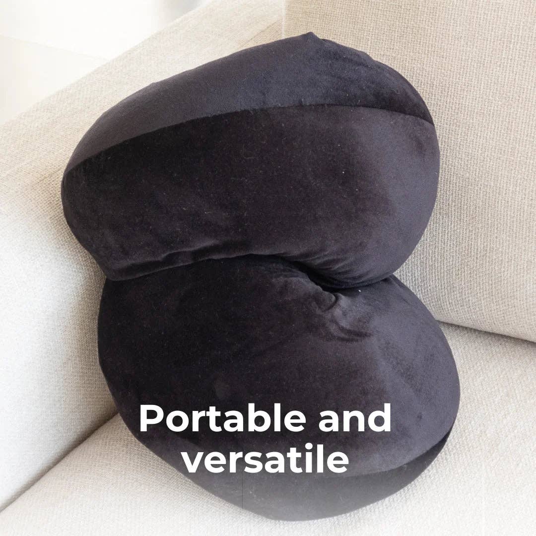 Crafteaze Standard Pillow - Black