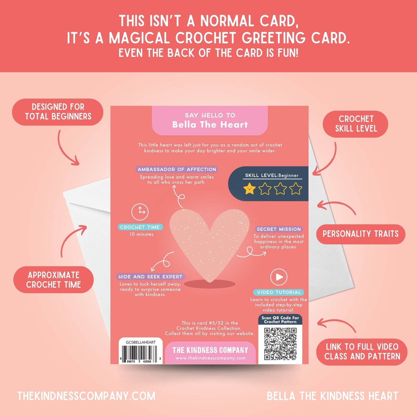 Everyday Greeting Card & Heart Pattern