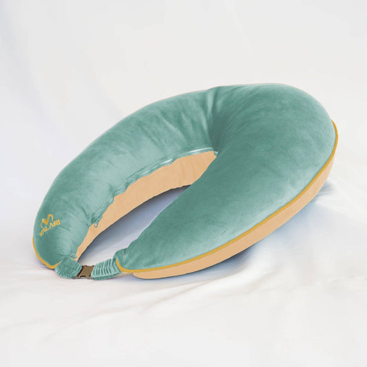 Premium Velvet - Sage/Yellow