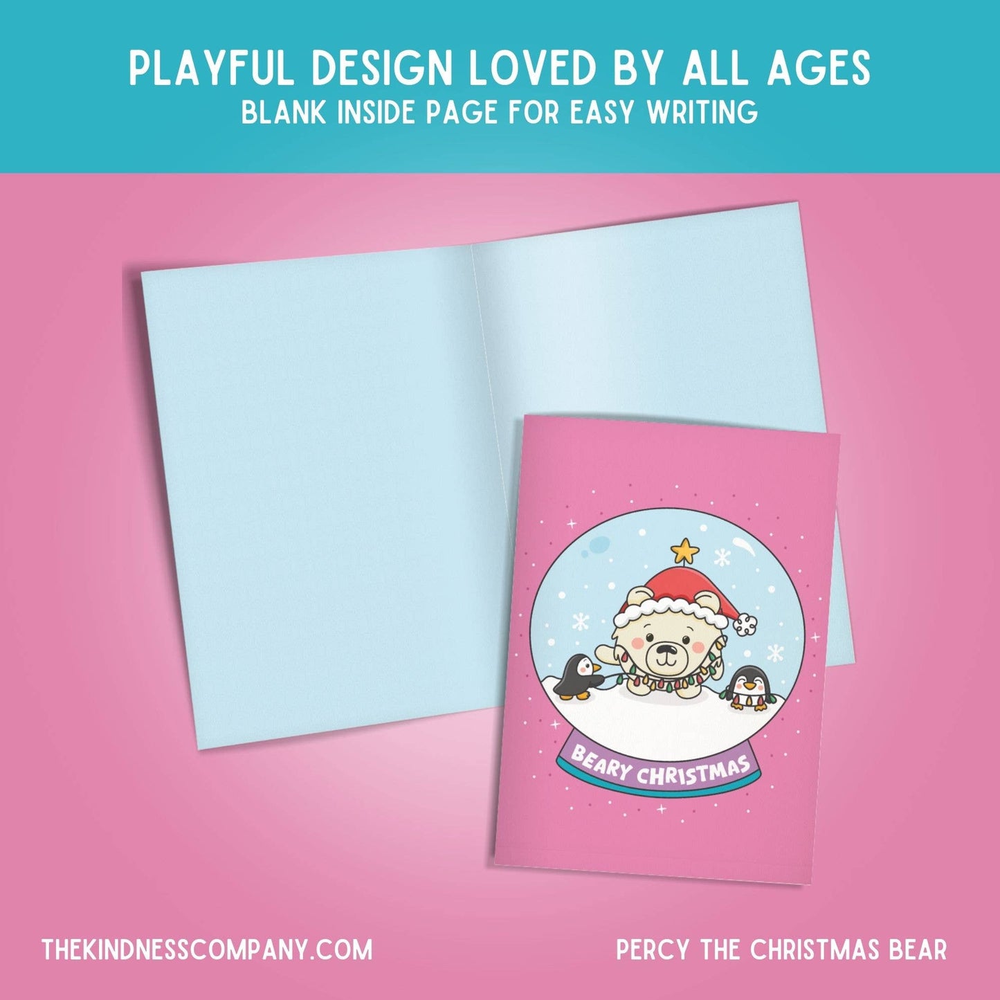 Christmas Card & Polar Bear Crochet Pattern