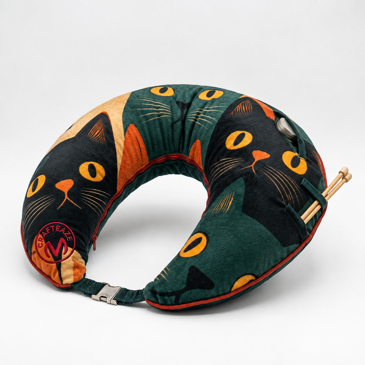 Velvet Cat Lover's Maker's Pillow