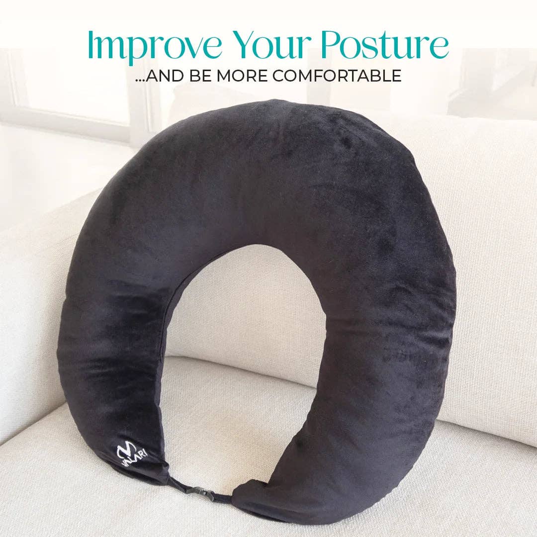 Crafteaze Standard Pillow - Black