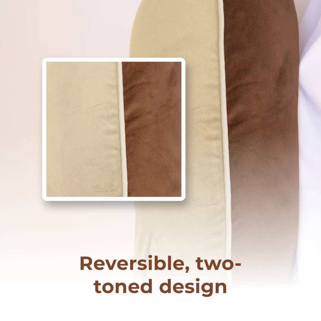 Velvet Bronze/Mahogany Maker's Pillow