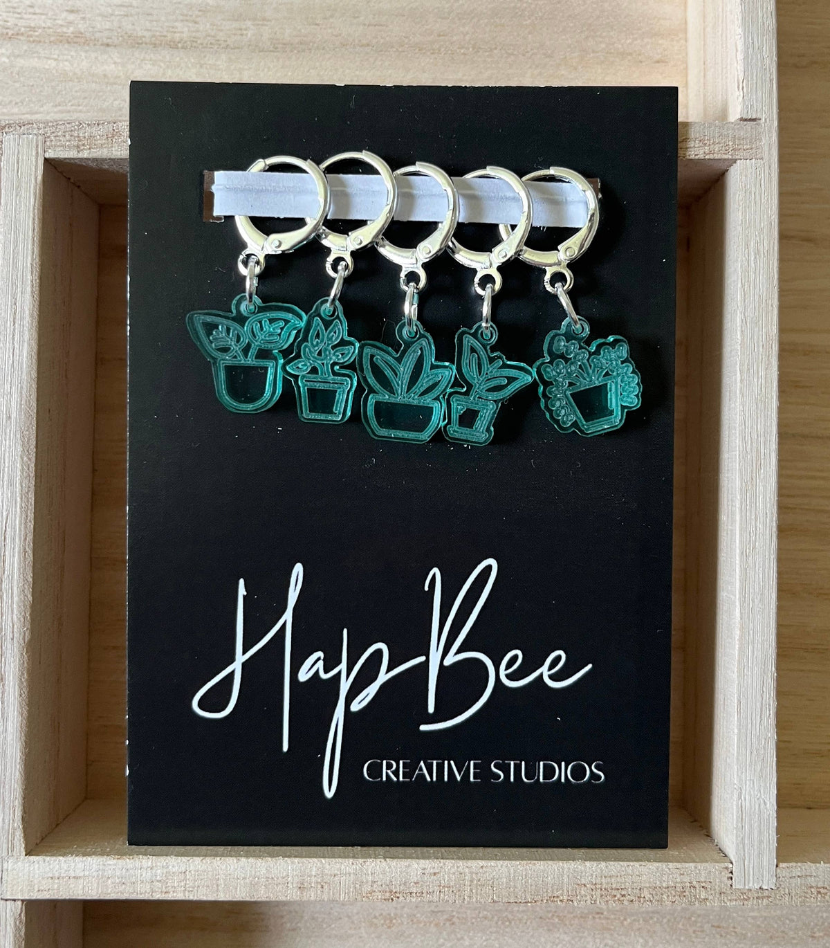 HAPPY HOUSEPLANTS Stitch Marker set