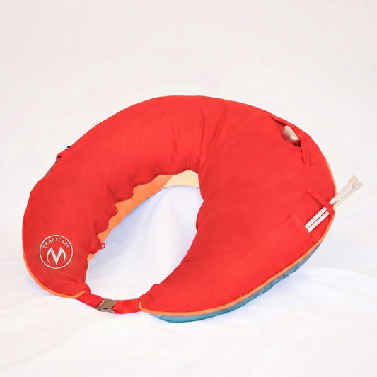 Crafteaze Velvet Rain Pattern Maker's Pillow