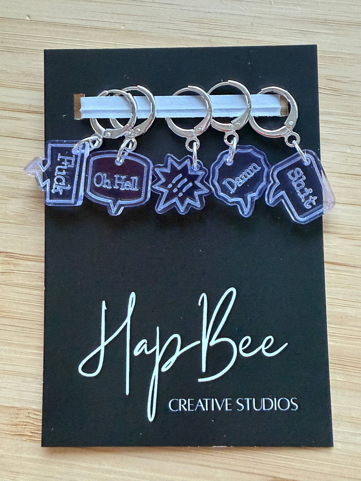 I SWEAR Stitch Marker set