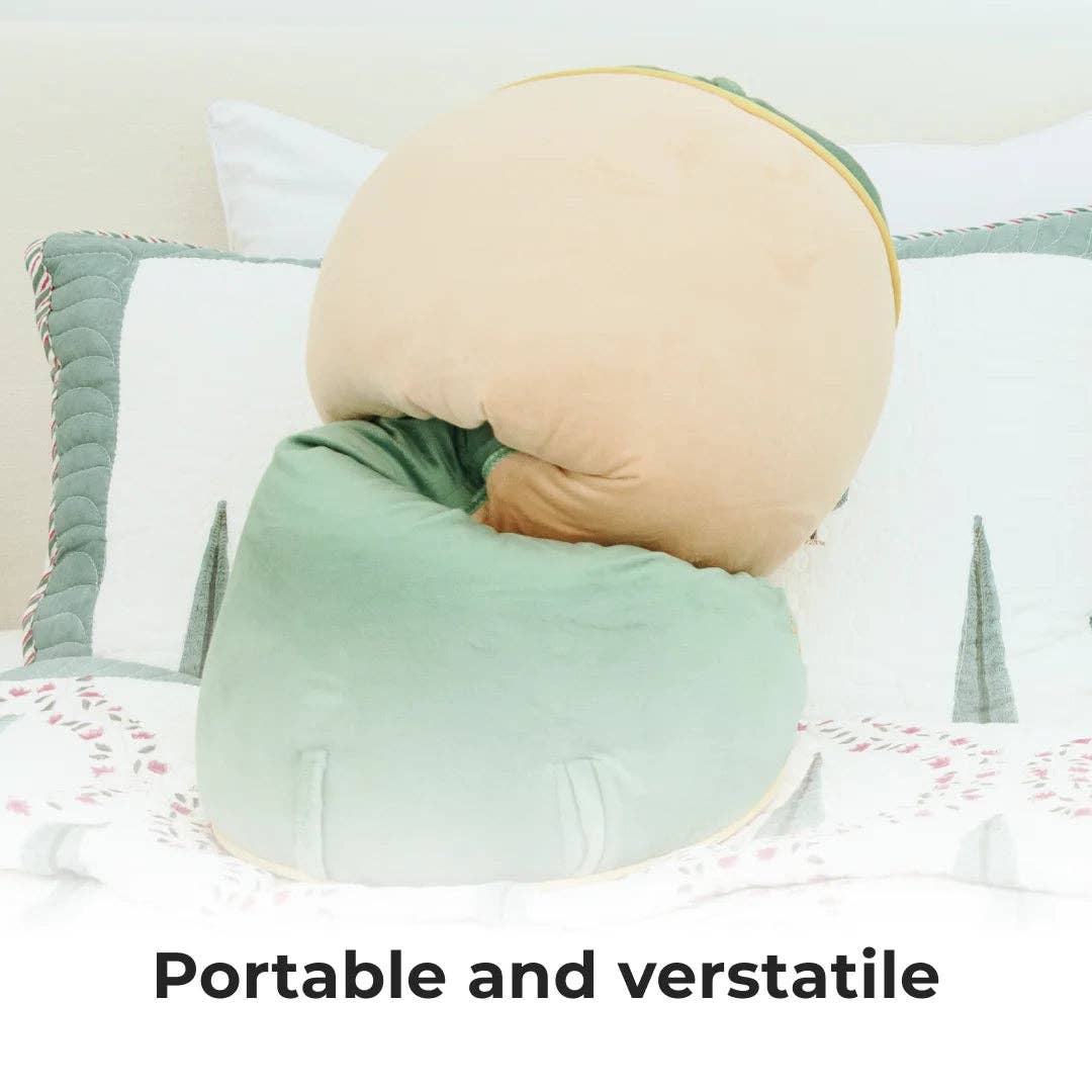 Crafteaze Suede Beige/Pink Maker's Pillow