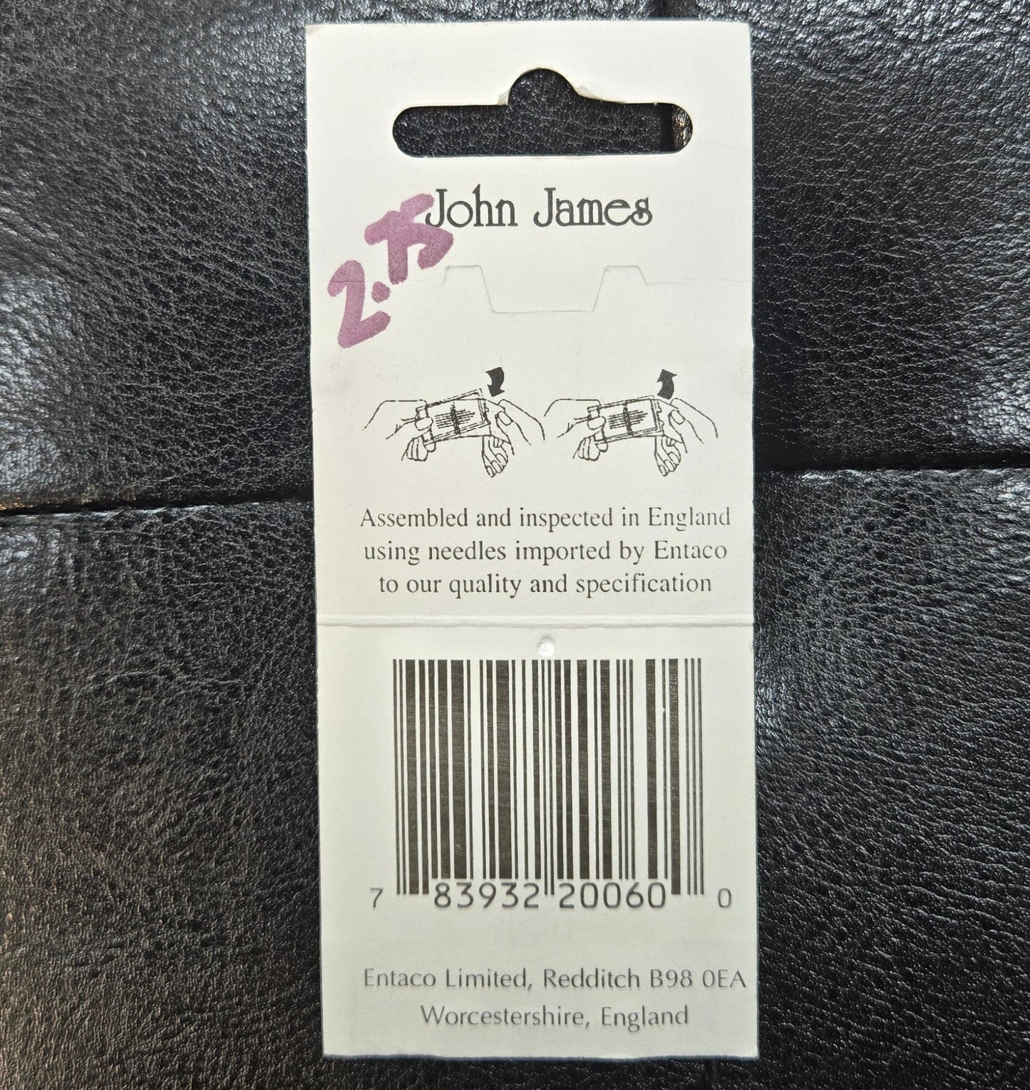 John James yarn darners size 14/28