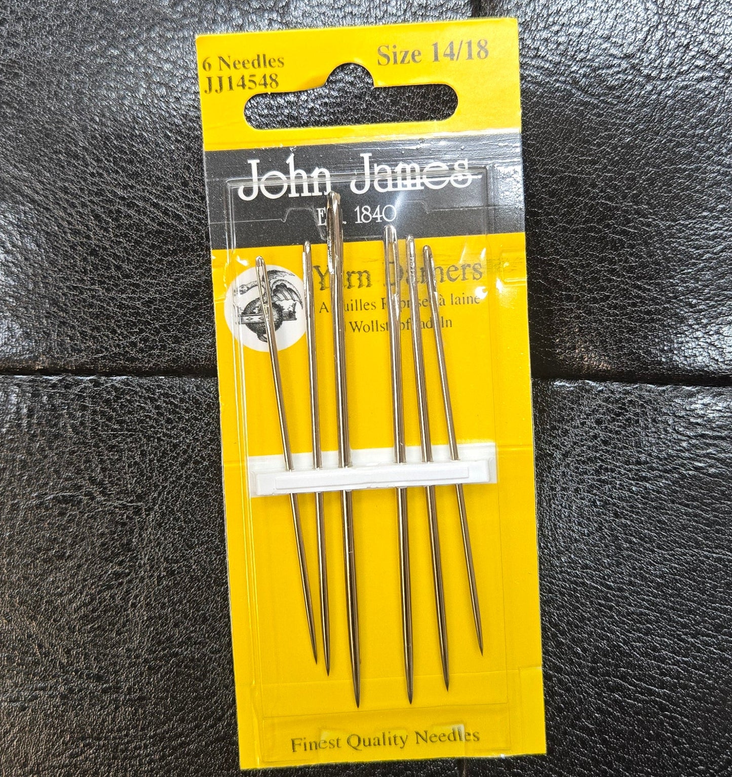 John James yarn darners size 14/28