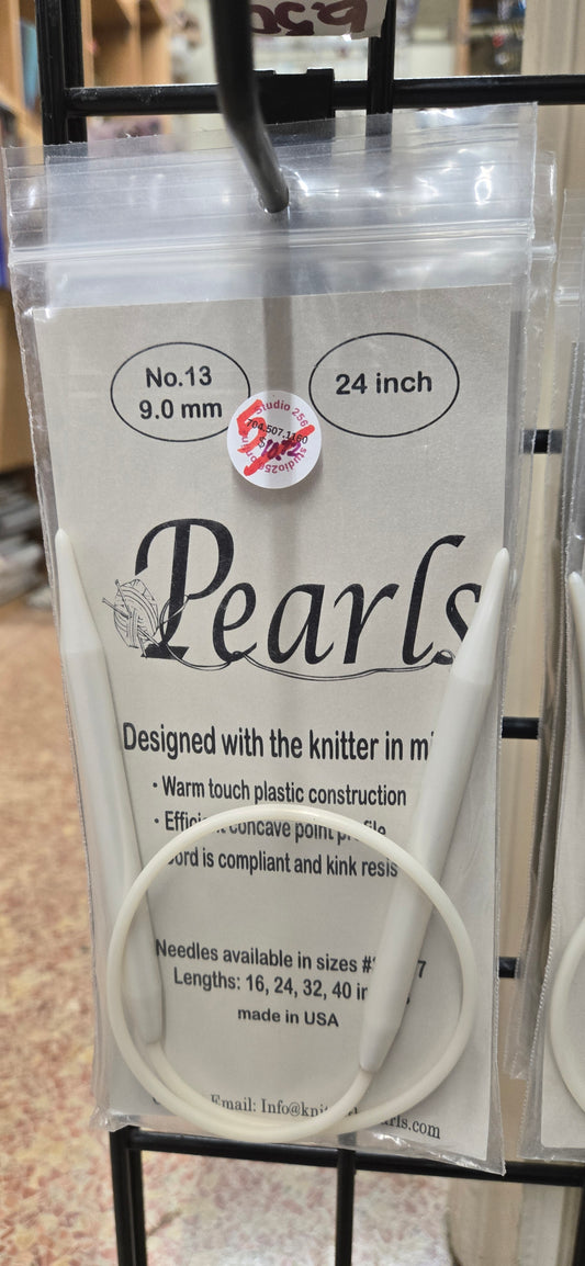 Pearls 24" Circular Knitting Needles