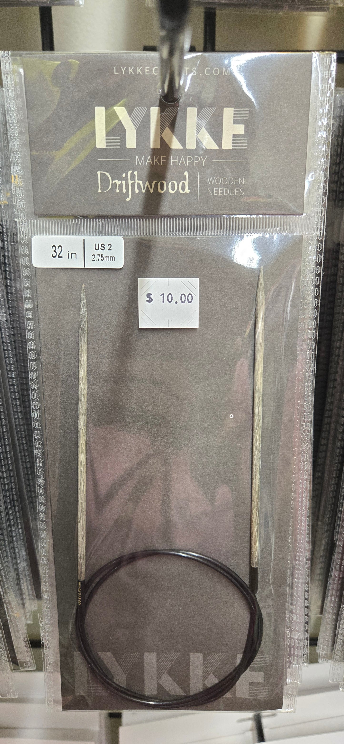LYKKE Driftwood 32" Circular Knitting Needles