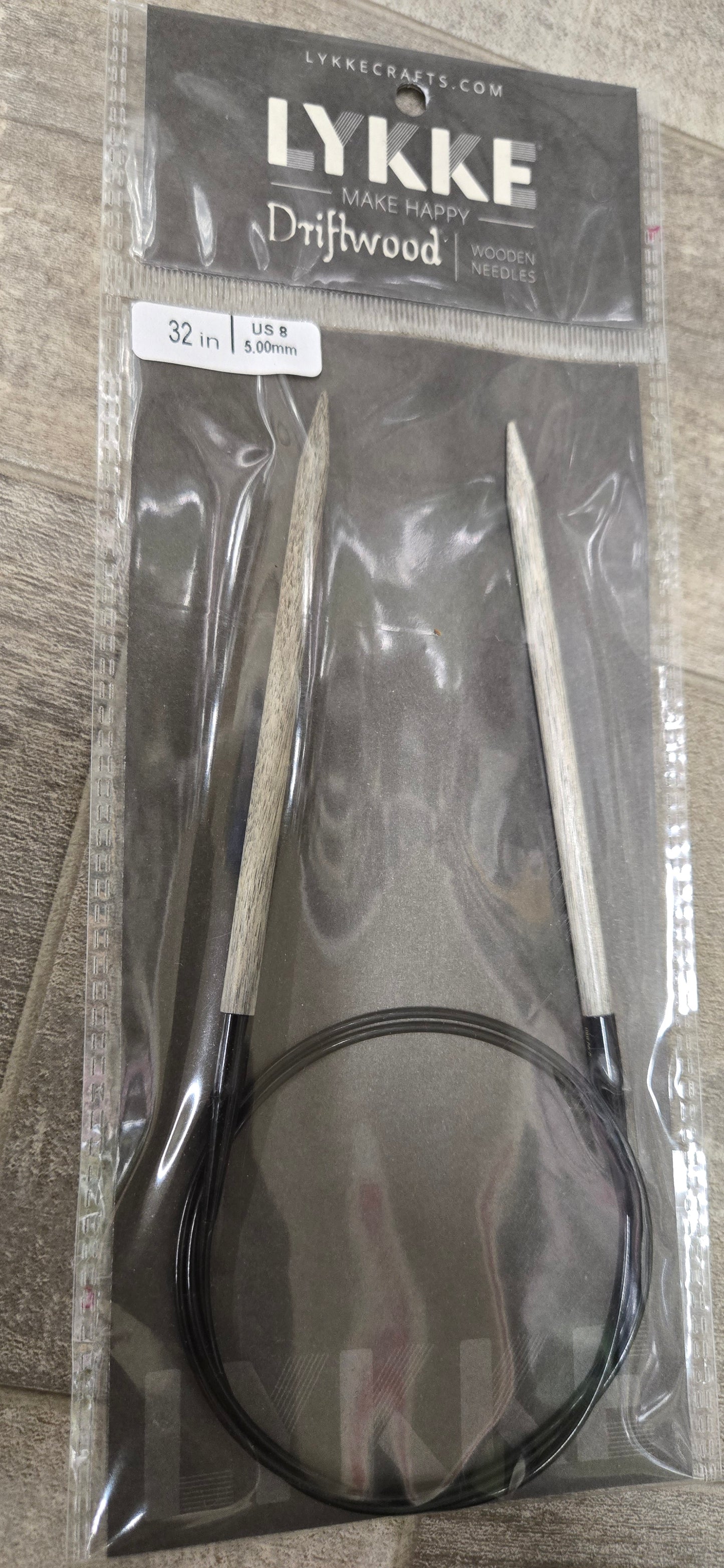 LYKKE Driftwood 32" Circular Knitting Needles