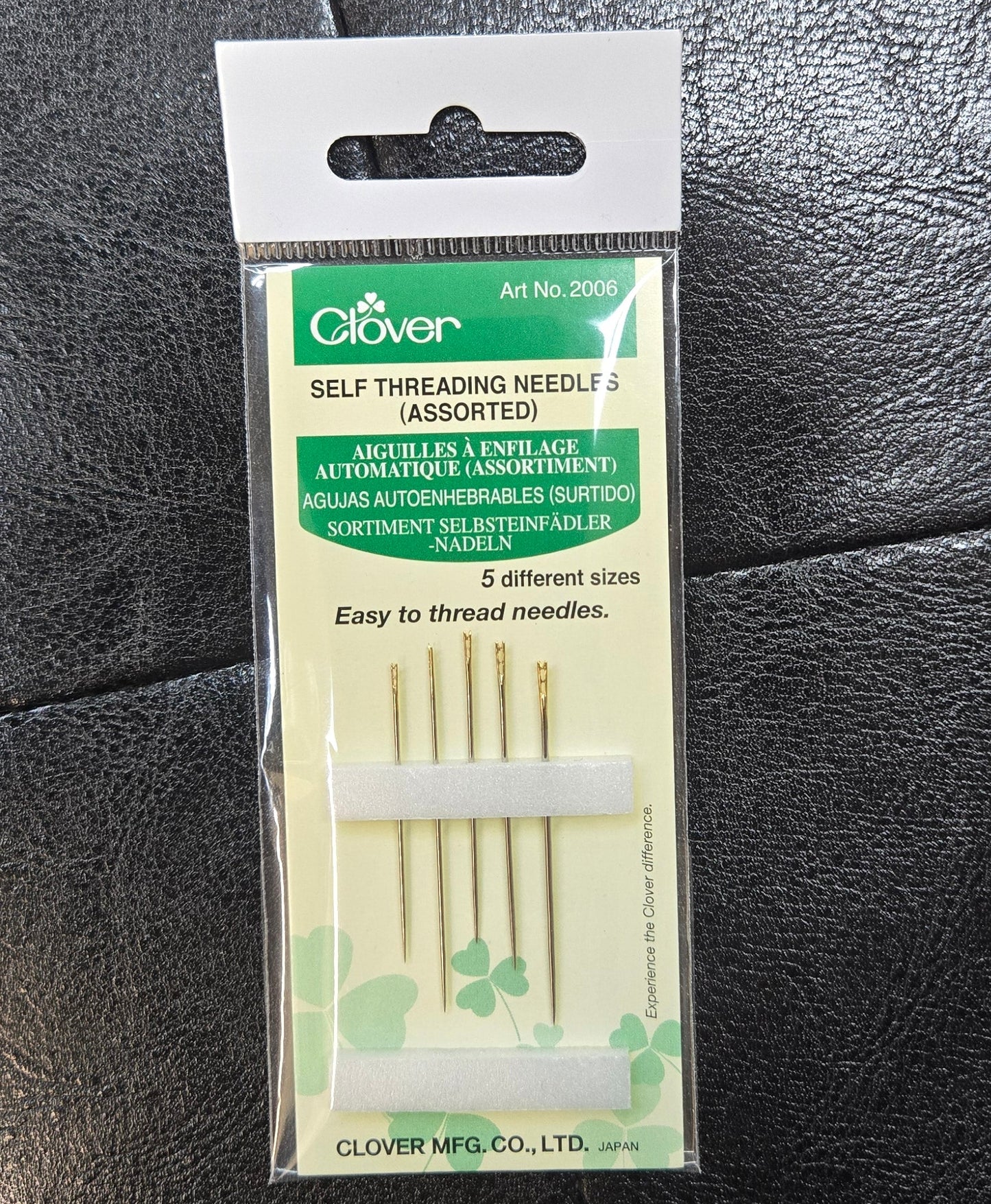 Clover Self Threading Needles (Assorted)