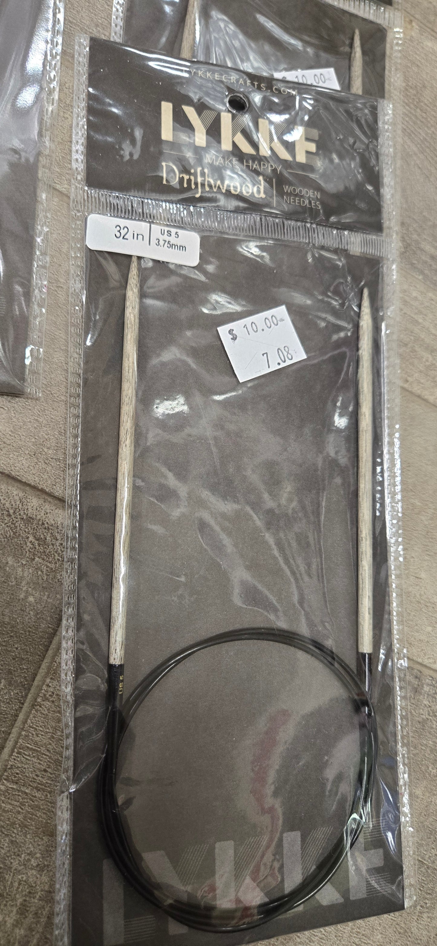 LYKKE Driftwood 32" Circular Knitting Needles