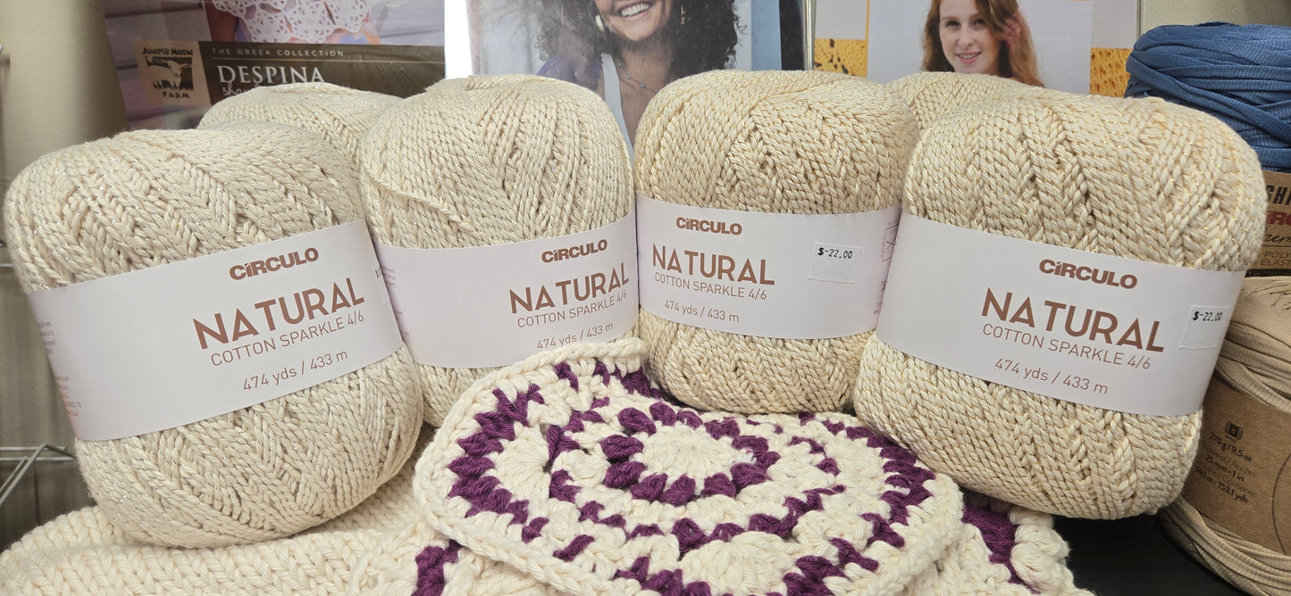 Circulo Natural Cotton Sparkle 4/6