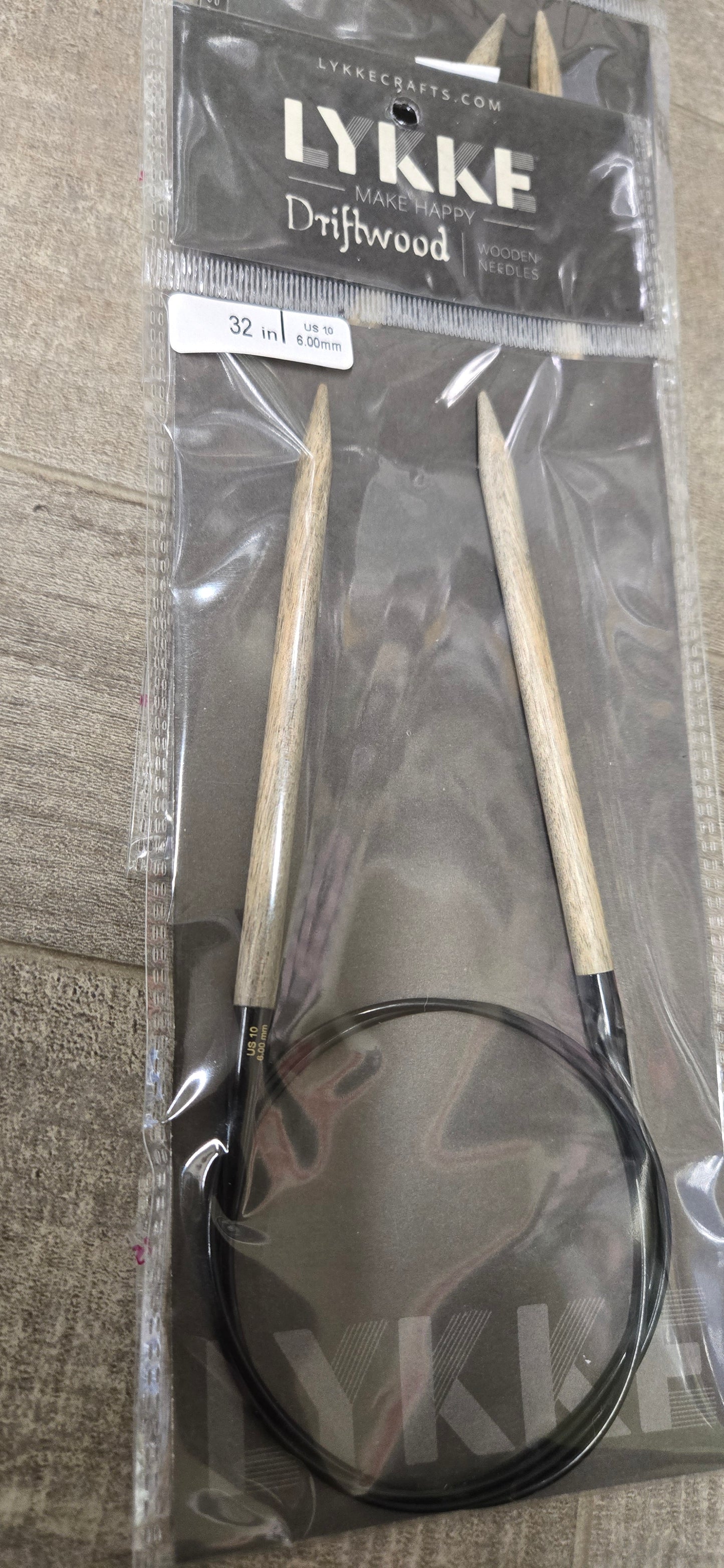 LYKKE Driftwood 32" Circular Knitting Needles